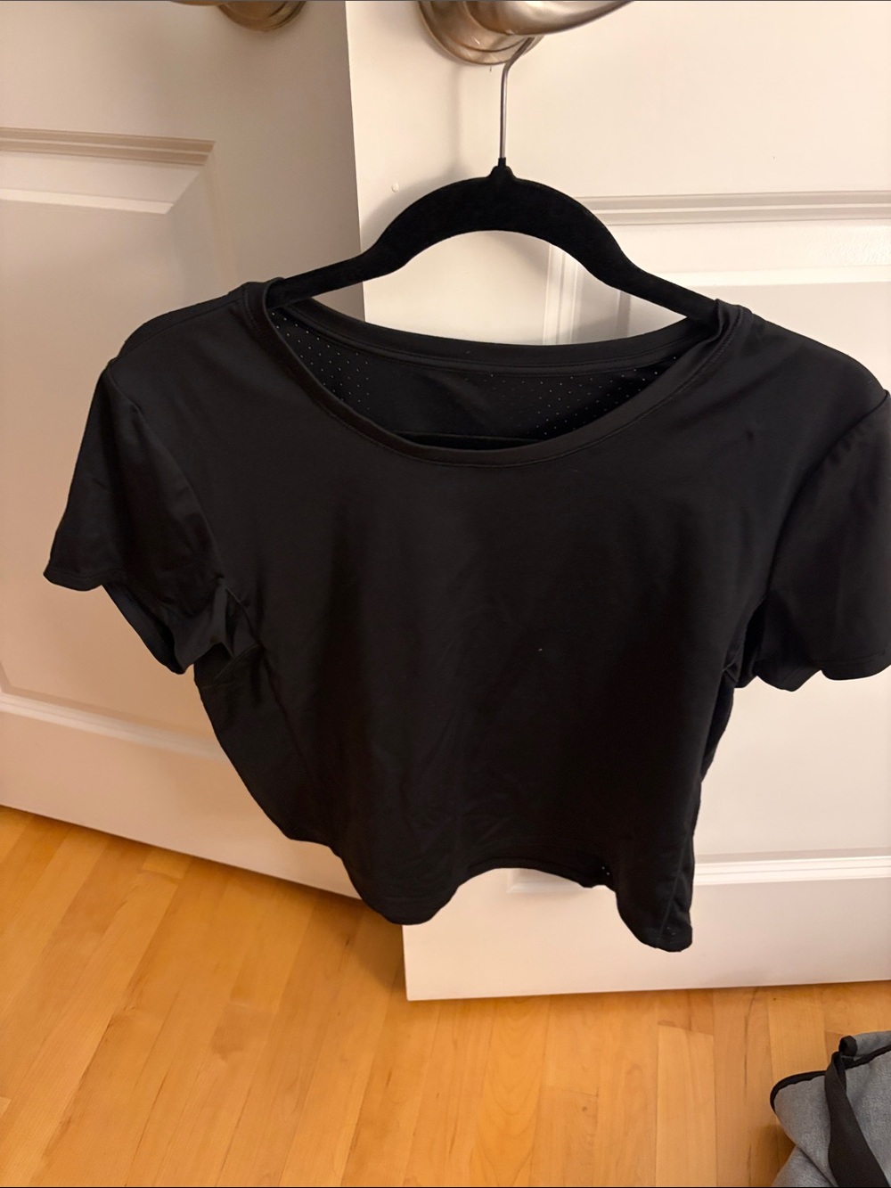 RBX Black Women's Crop Short Sleeve Crewneck Top